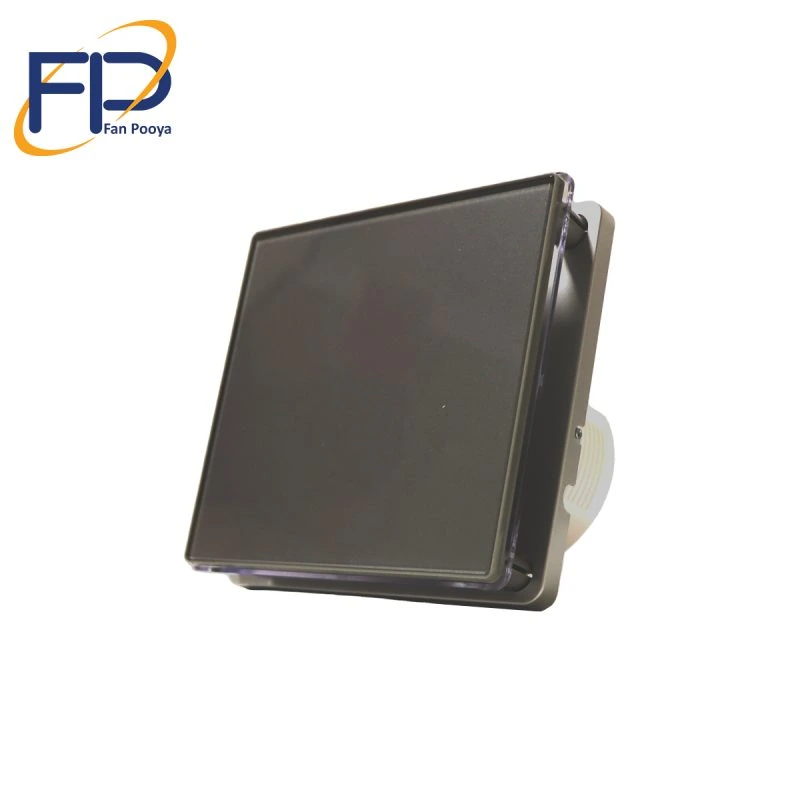 هواکش لوله ای 10 سانت چراغدار شیشه ای خاکستری اسمارتیج