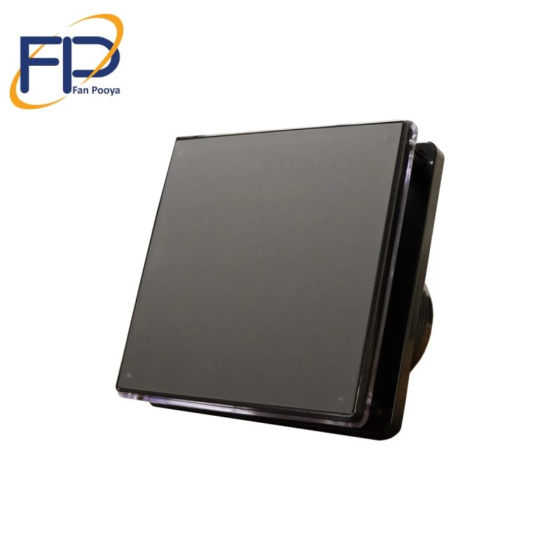 هواکش لوله ای 10 سانت چراغدار شیشه ای مشکی مات اسمارتیج