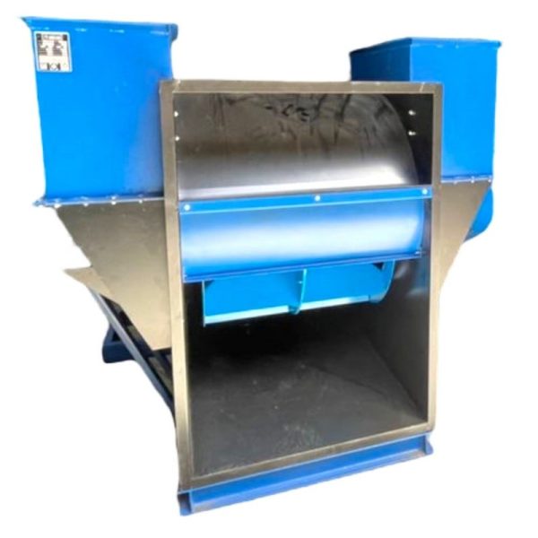 فن رادیال بکوارد اتصالی تسمه دوطرفه با داکت جانبی