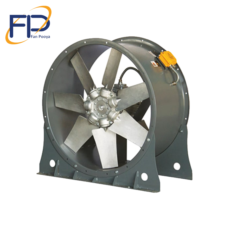 فن تخلیه دود صنعتی آکسیال مدل DASH-NN4-4T-710-32-F300