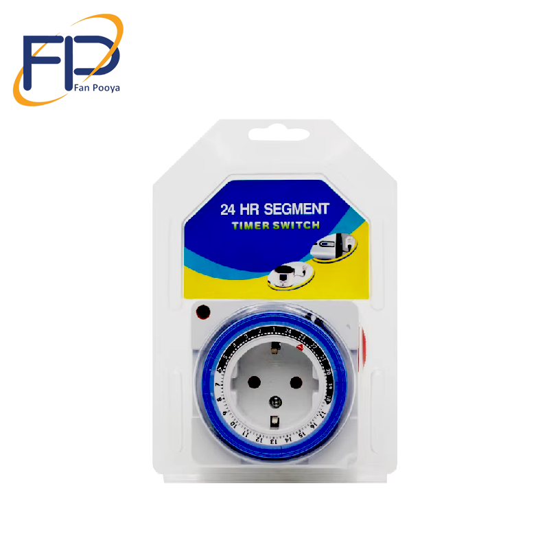 پریز تایمر 24 ساعته هوشمند مکانیکی EU