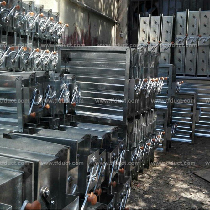 کاربردهای دمپر بادی گالوانیزه