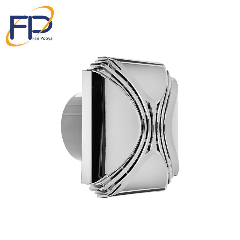 هواکش 10 لوله ای ایرسافت مدل Wave کروم (آینه ای)