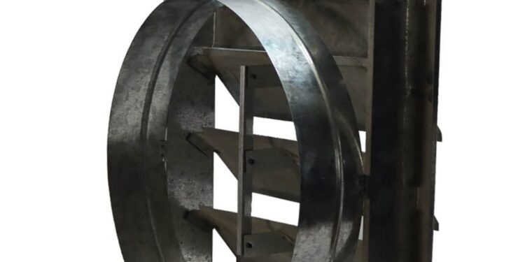 دمپر بادی گالوانیزه هواکش