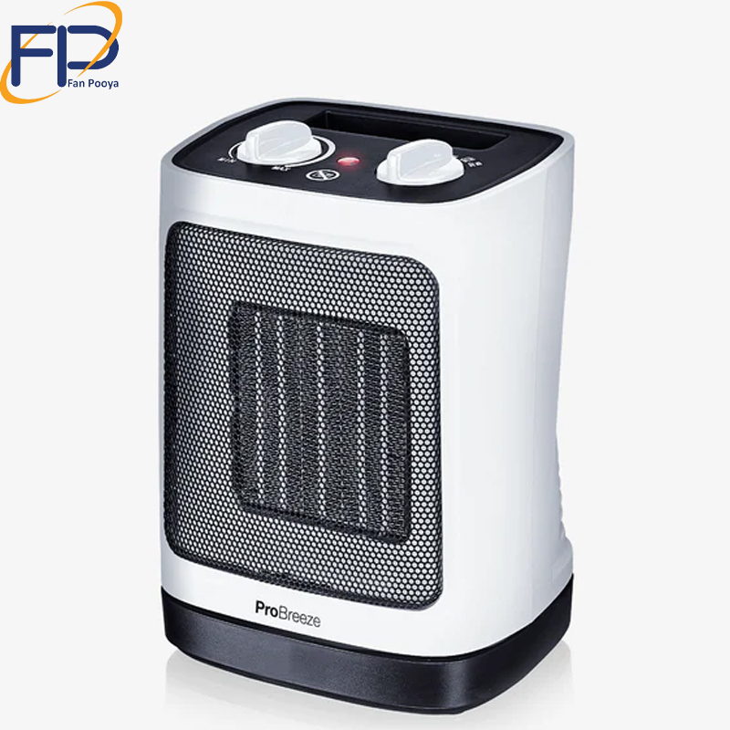 بخاری رومیزی سرامیکی فن‌دار -Pro Breeze با نوسان خودکار