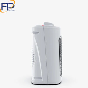 بخاری سرامیکی فن‌دار کوچک ۲۰۰۰ واتی - سفید