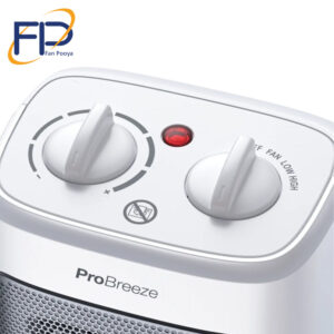 بخاری سرامیکی فن‌دار کوچک ۲۰۰۰ واتی - سفید