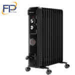 2500W 11 Fins Oil Filled Radiator Heater with Thermostat Contro