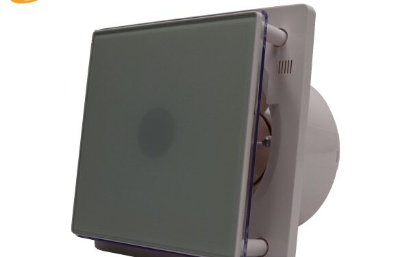 هواکش چراغدار شیشه ای