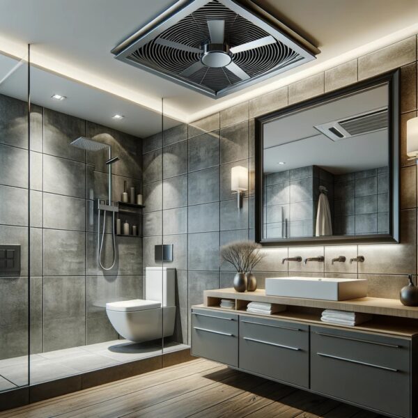 بی صدا کردن هواکش