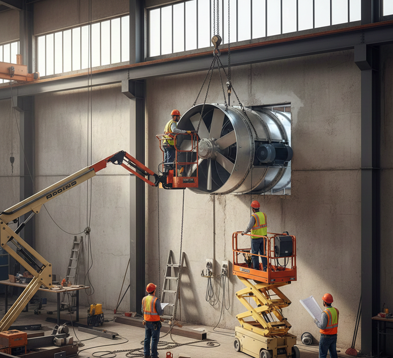 اشتباهات رایج نصب فن