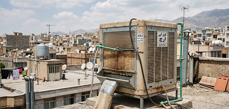 کولر آبی و کولر گازی 