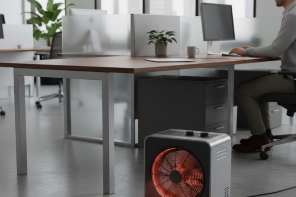 بخاری برقی فن دار